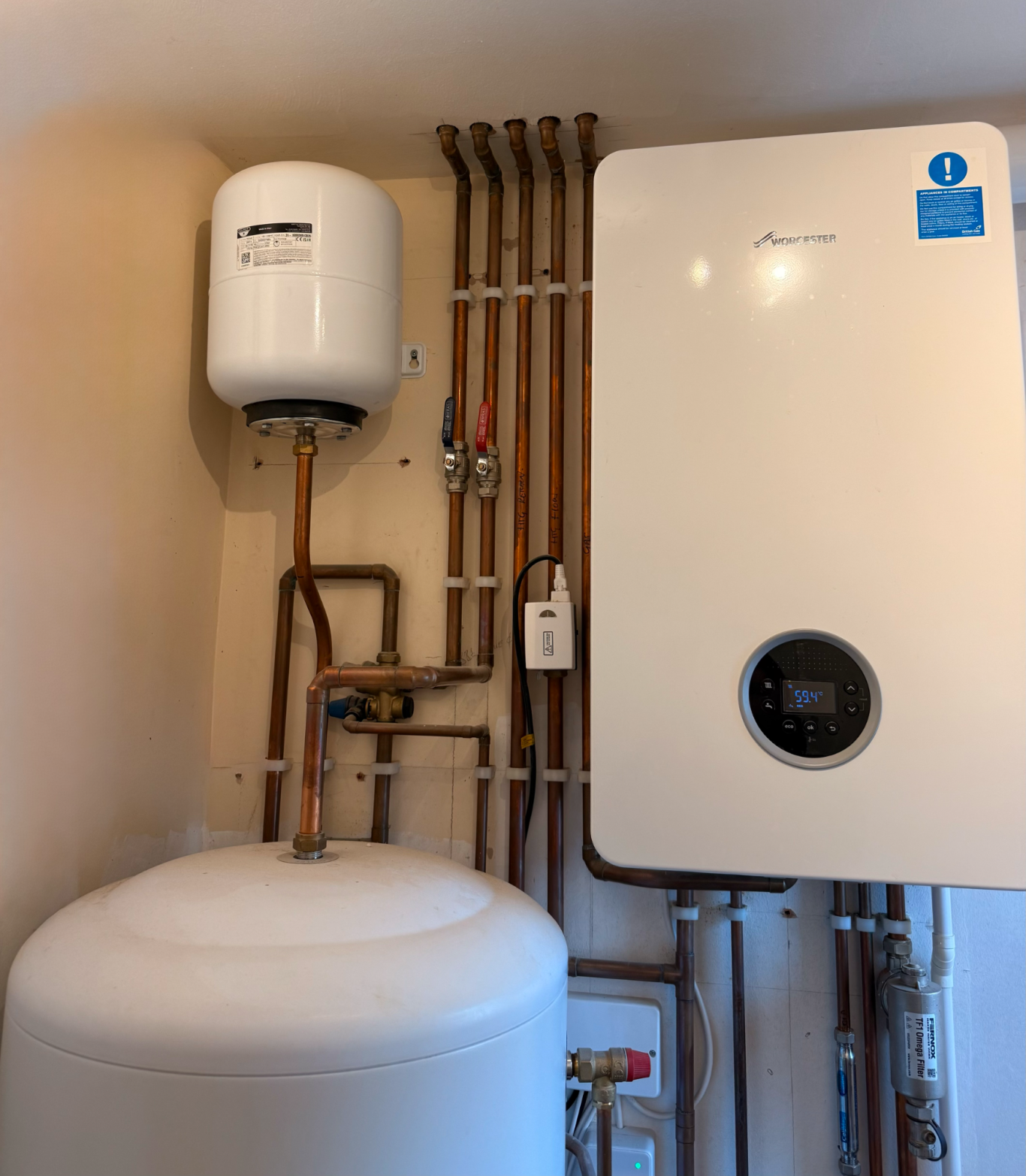 Boiler installation in Abingdon by KG Plumbing